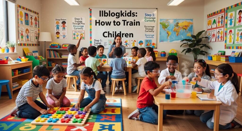 how to train children llblogkids